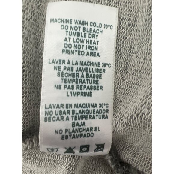 Sundry Gray Raglan Zip Hoodie - Picture 9 of 9